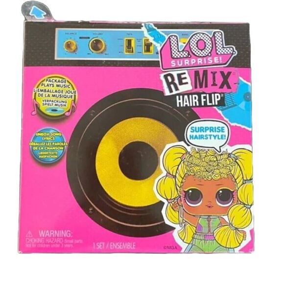 LOL Surprise! Remix Hair Flip Dolls, 15 Surprises - Multicolored W/ Music. NEW‎ - Picture 1 of 7